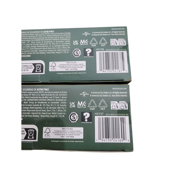 Wicked DELUXE GLINDA AND DELUXE ELPHABA Doll Wicked‎ com URL MISPRINT ERROR NEW - Picture 6 of 8